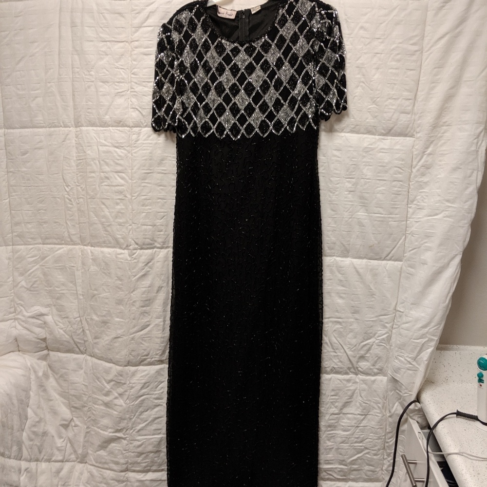 Beautiful Laurence Kazar formal cocktail dress XL